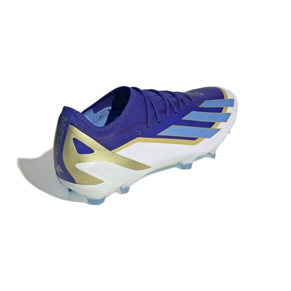 [NEW] Men's adidas X CrazyFast Messi Elite FG Soccer Cleat Blue ID0710 - Picture 6 of 9